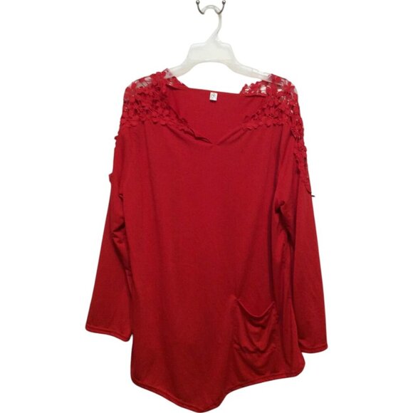 Fashion Classic Collection Red Shirt 5X sku5 - Picture 1 of 3